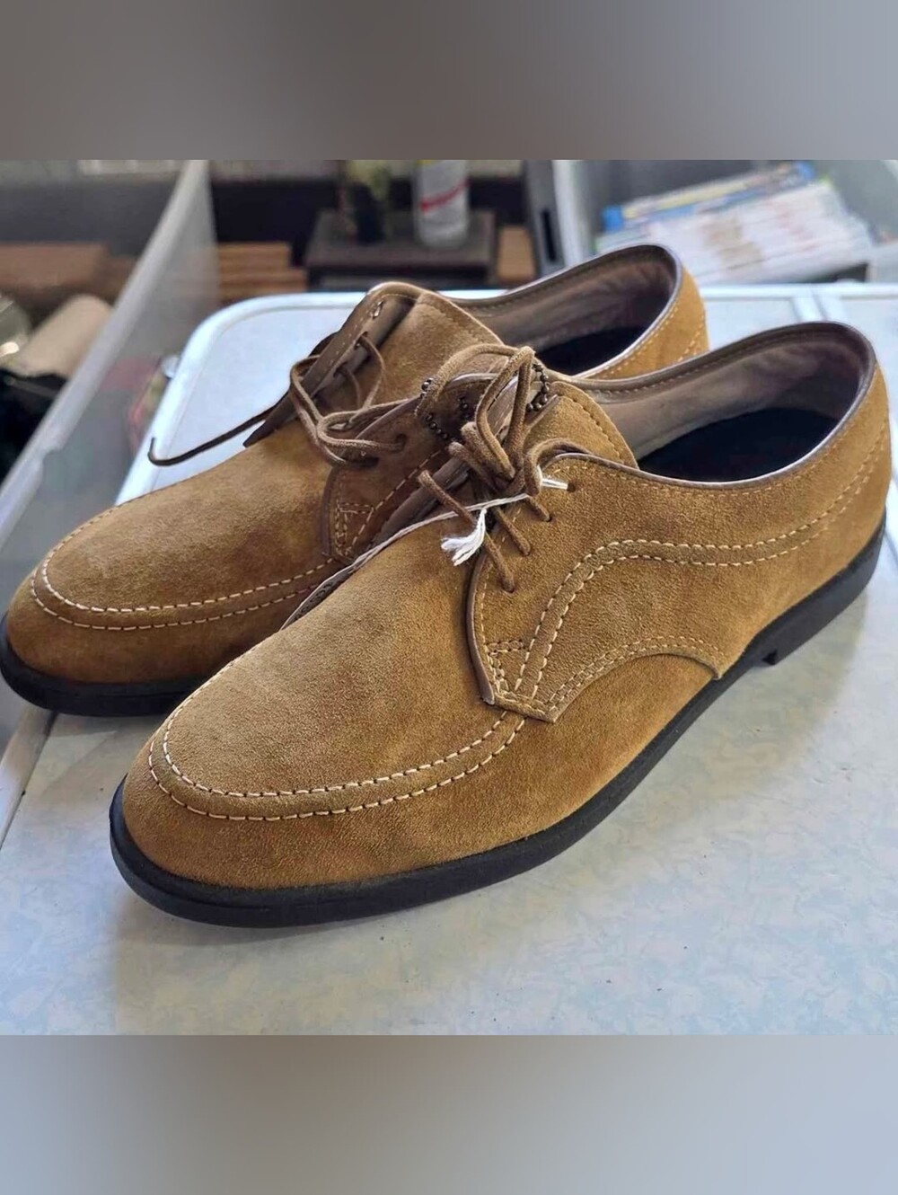 Hush Puppies Women's Suede Shoes Size 8 Oxfords